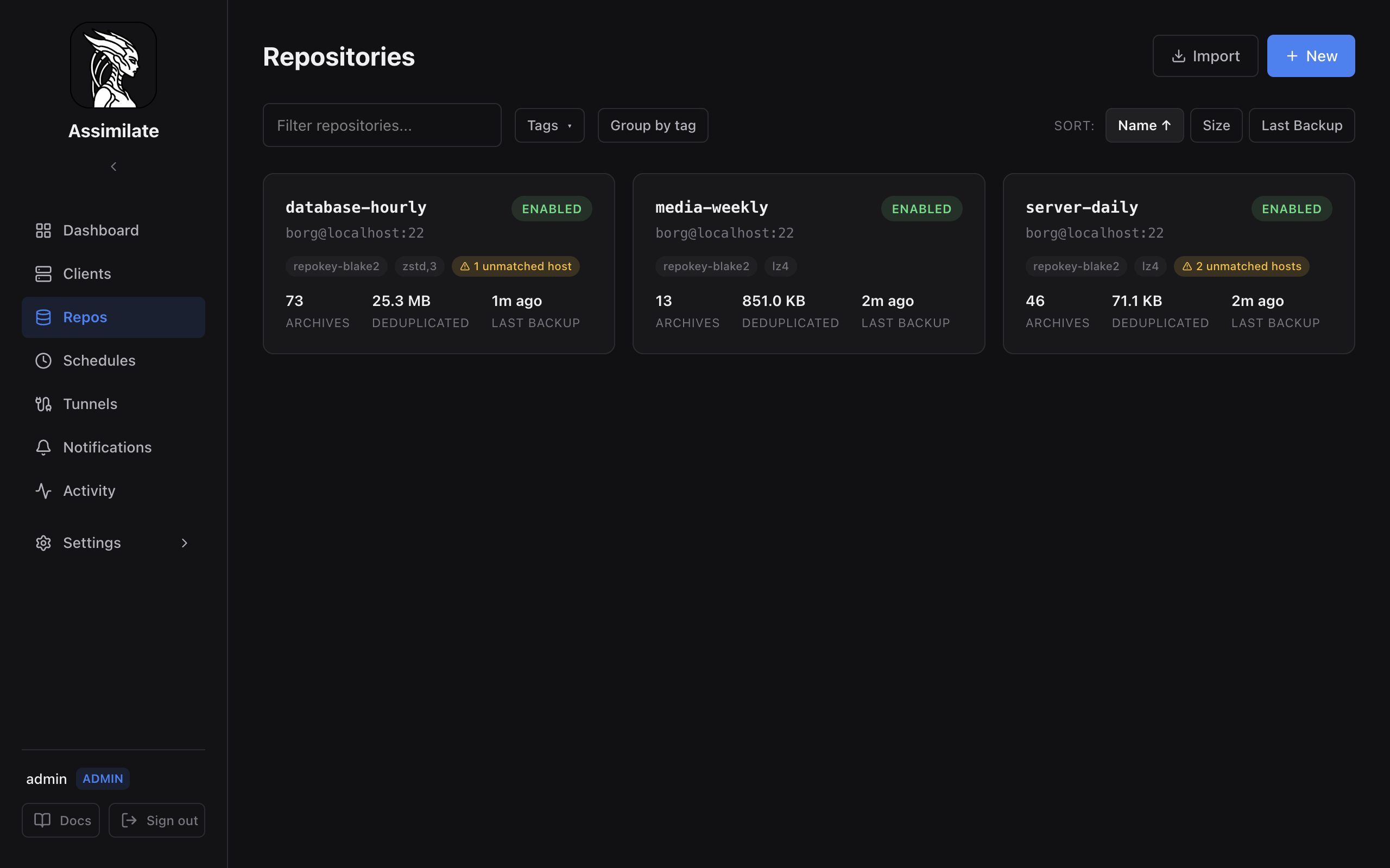 Repositories